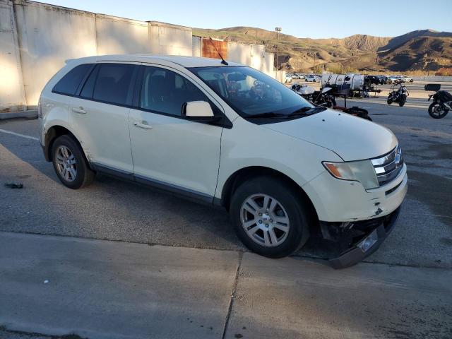 2FMDK38C48BB08672 - 2008 FORD EDGE SEL WHITE photo 4