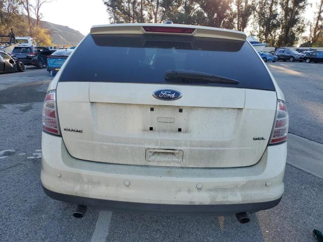 2FMDK38C48BB08672 - 2008 FORD EDGE SEL WHITE photo 6