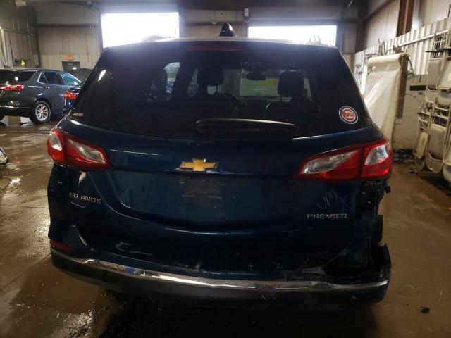 2GNAXNEV1K6166062 - 2019 CHEVROLET EQUINOX PREMIER BLUE photo 6