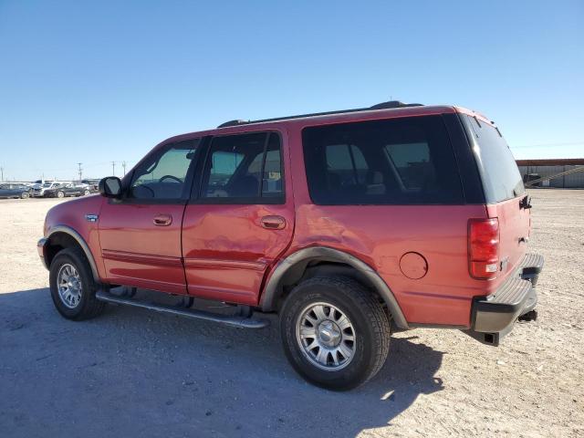 1FMPU16LXYLC48353 - 2000 FORD EXPEDITION XLT RED photo 2