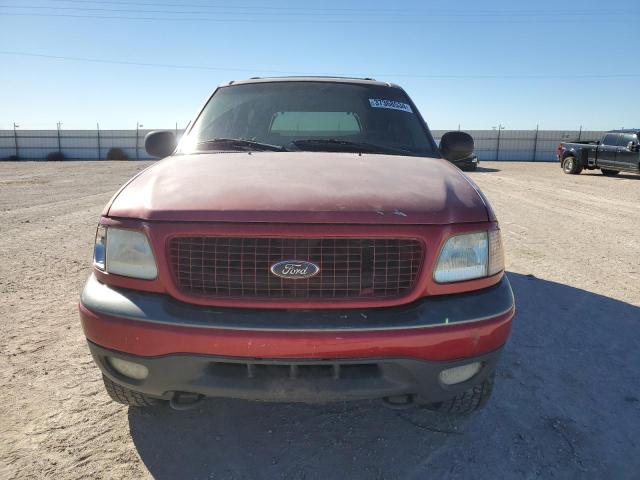 1FMPU16LXYLC48353 - 2000 FORD EXPEDITION XLT RED photo 5