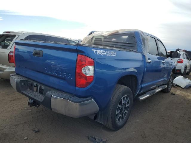 5TFHW5F19GX532556 - 2016 TOYOTA TUNDRA CREWMAX LIMITED BLUE photo 3