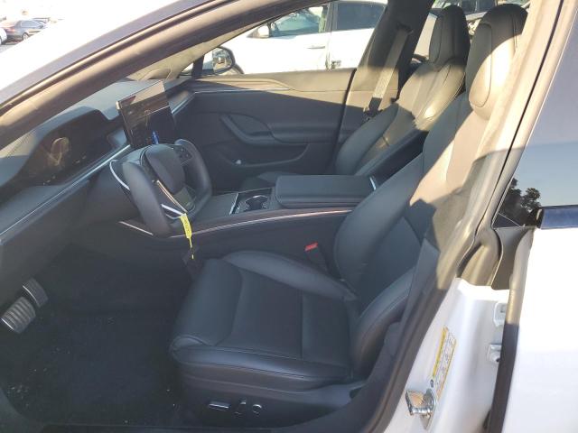 5YJSA1E57NF492650 - 2022 TESLA MODEL S თეთრი ფოტო 7