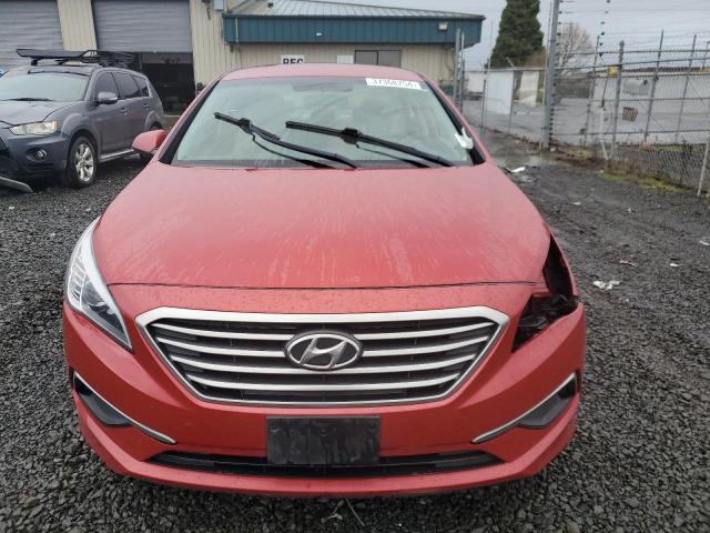 5NPE24AFXHH589311 - 2017 HYUNDAI SONATA SE RED photo 5