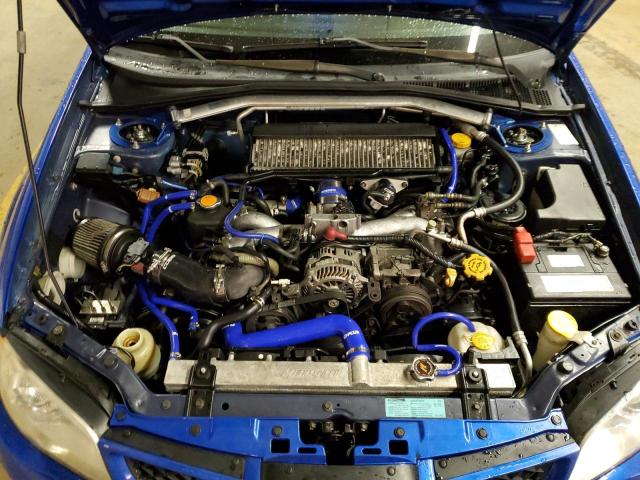 JF1GD74607G509572 - 2007 SUBARU IMPREZA WRX BLUE photo 11