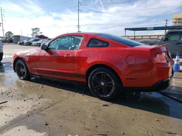 1ZVBP8AN0A5173645 - 2010 FORD MUSTANG RED photo 2