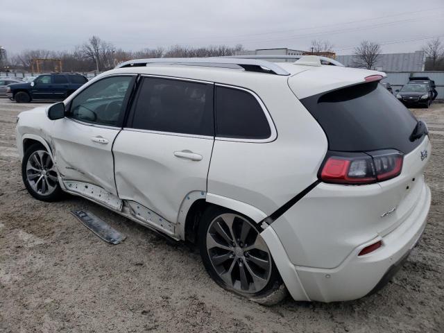 1C4PJMJXXKD160946 - 2019 JEEP CHEROKEE OVERLAND WHITE photo 2