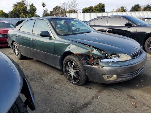 JT8BF28G8X0181037 - 1999 LEXUS ES 300 GREEN photo 4