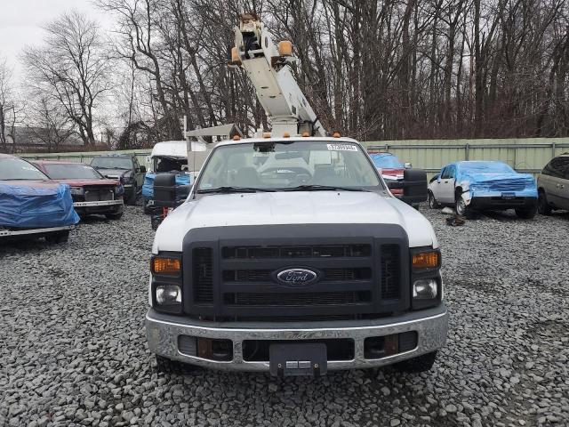 1FDWF36Y78EE43800 - 2008 FORD F350 SUPER DUTY WHITE photo 5