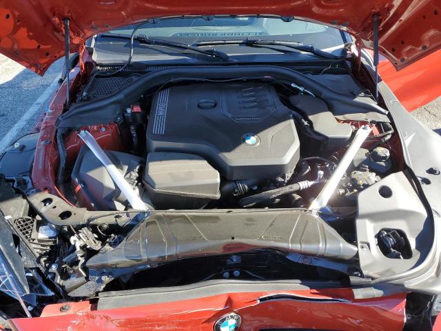 WBAHF3C02NWX81569 - 2022 BMW Z4 SDRIVE30I RED photo 11