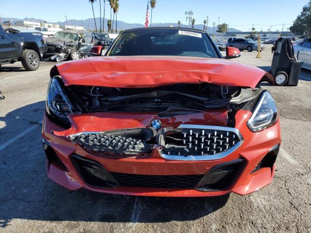 WBAHF3C02NWX81569 - 2022 BMW Z4 SDRIVE30I Կարմիր լուսանկար 5