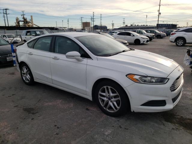 3FA6P0HD0ER170093 - 2014 FORD FUSION SE WHITE photo 4