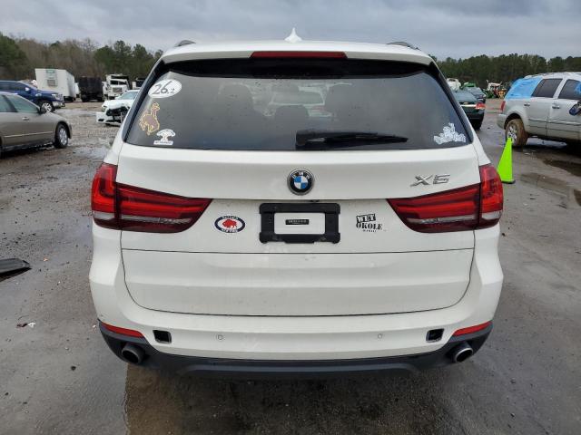 5UXKR0C52F0P15195 - 2015 BMW X5 XDRIVE35I WHITE photo 6