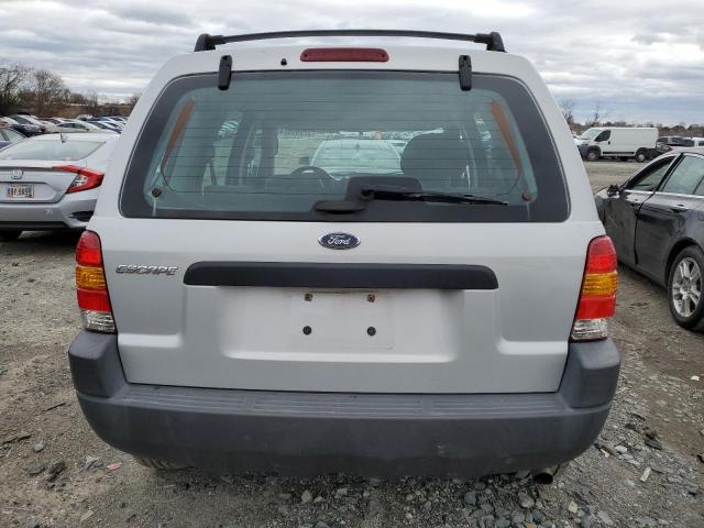 1FMCU02164KA71281 - 2004 FORD ESCAPE XLS SILVER photo 6