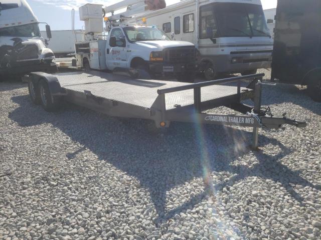 4C91U2226MW558224 - 2021 UTILITY TRAILER GRAY photo 1
