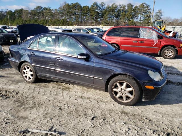 WDBRF61J33A535482 - 2003 MERCEDES-BENZ C 240 PURPLE photo 4