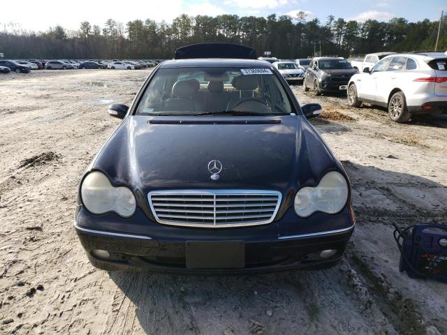 WDBRF61J33A535482 - 2003 MERCEDES-BENZ C 240 PURPLE photo 5