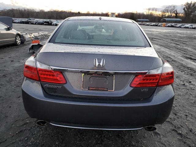 1HGCR3F82EA014423 - 2014 HONDA ACCORD EXL SILVER photo 6