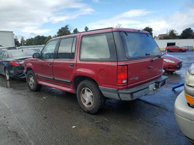 1FMDU34X2PUC93557 - 1993 FORD EXPLORER RED photo 2