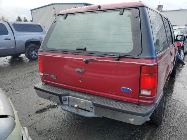 1FMDU34X2PUC93557 - 1993 FORD EXPLORER RED photo 6