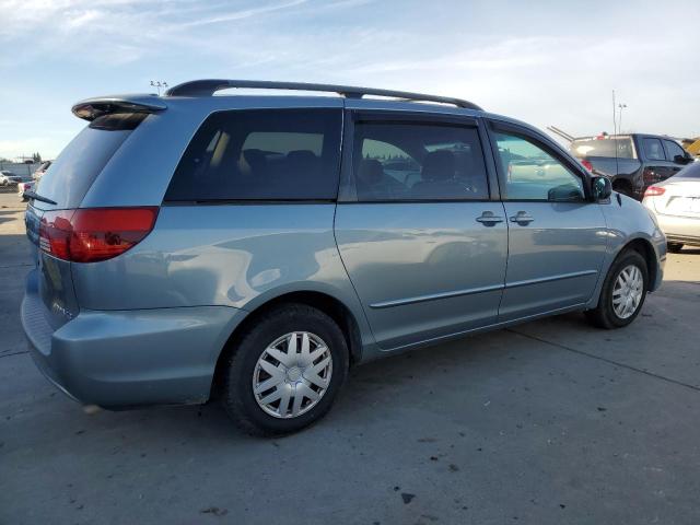 5TDZA23C94S140234 - 2004 TOYOTA SIENNA CE BLUE photo 3