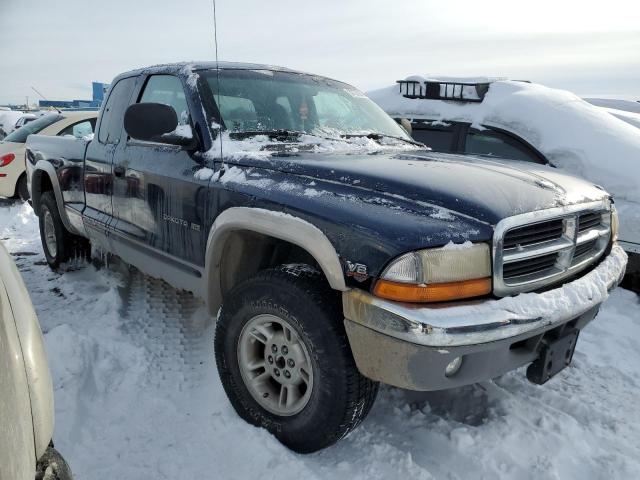 1B7GG22N4YS713952 - 2000 DODGE DAKOTA BLUE photo 4