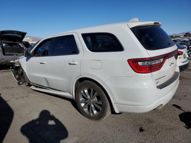 1C4RDJDG0KC755823 - 2019 DODGE DURANGO GT WHITE photo 2