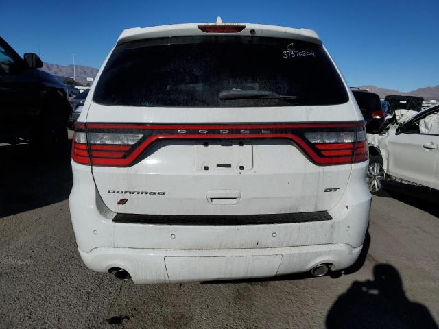 1C4RDJDG0KC755823 - 2019 DODGE DURANGO GT WHITE photo 6