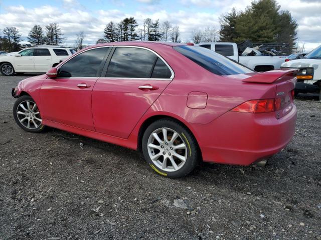 JH4CL96816C019684 - 2006 ACURA TSX RED photo 2