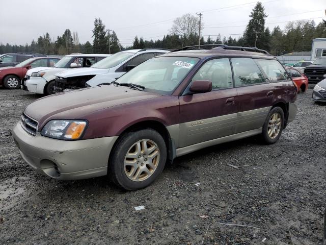4S3BH6867Y7671018 - 2000 SUBARU LEGACY OUTBACK LIMITED TWO TONE photo 1