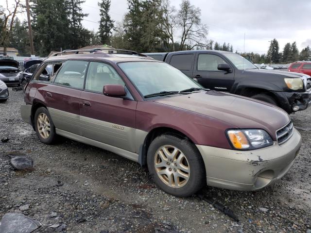 4S3BH6867Y7671018 - 2000 SUBARU LEGACY OUTBACK LIMITED TWO TONE photo 4