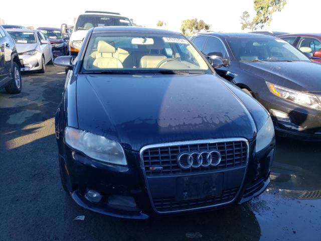 WAUAF78E58A030884 - 2008 AUDI A4 2.0T BLUE photo 5