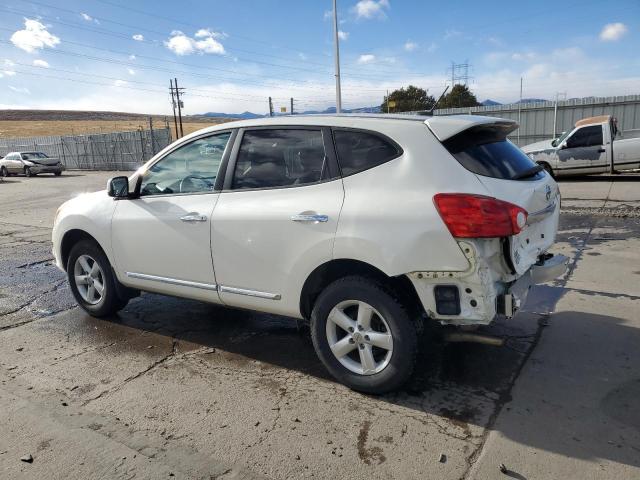 JN8AS5MV5DW626605 - 2013 NISSAN ROGUE S WHITE photo 2