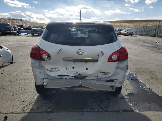 JN8AS5MV5DW626605 - 2013 NISSAN ROGUE S WHITE photo 6