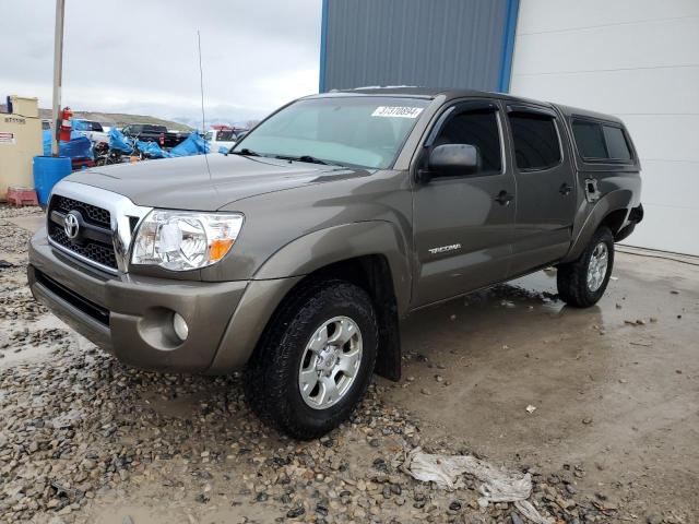 3TMLU42N39M032095 - 2009 TOYOTA TACOMA DOUBLE CAB BROWN photo 1