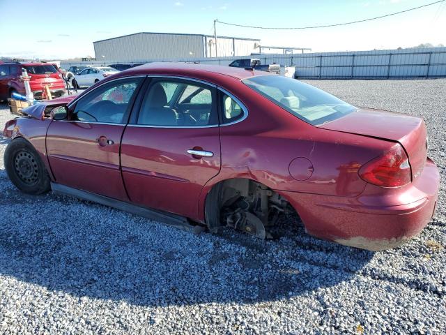 2G4WC582X61200655 - 2006 BUICK LACROSSE CX RED photo 2