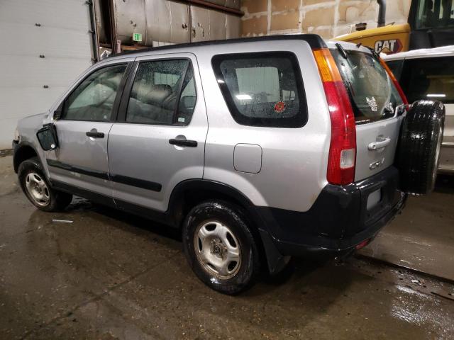 JHLRD78523C017876 - 2003 HONDA CR-V LX SILVER photo 2