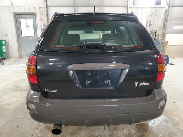 5Y2SL62844Z461192 - 2004 PONTIAC VIBE BLACK photo 6