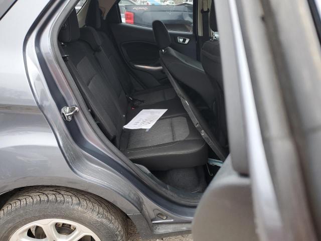 MAJ3P1TE1JC217505 - 2018 FORD ECOSPORT SE GRAY photo 10