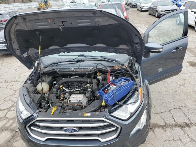 MAJ3P1TE1JC217505 - 2018 FORD ECOSPORT SE GRAY photo 11