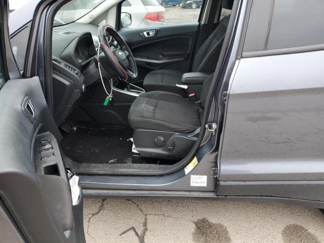 MAJ3P1TE1JC217505 - 2018 FORD ECOSPORT SE GRAY photo 7