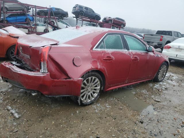 1G6DP5E39C0102417 - 2012 CADILLAC CTS PREMIUM COLLECTION RED photo 3