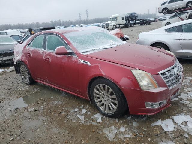 1G6DP5E39C0102417 - 2012 CADILLAC CTS PREMIUM COLLECTION RED photo 4