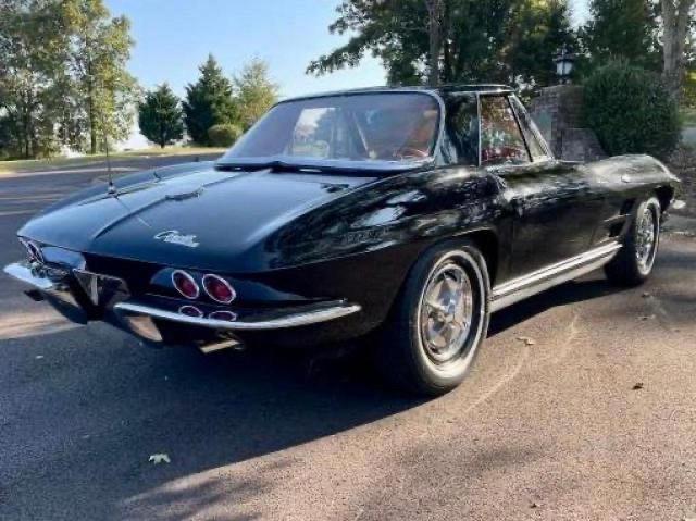 30867S111514 - 1963 CHEVROLET CORVETTE BLACK photo 4