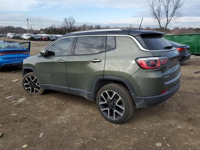 3C4NJDCB3JT298247 - 2018 JEEP COMPASS LIMITED GREEN photo 2