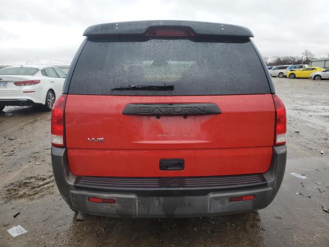 5GZCZ23D94S815352 - 2004 SATURN VUE RED photo 6