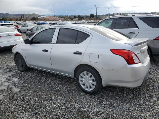 3N1CN7AP3HL833487 - 2017 NISSAN VERSA S SILVER photo 2