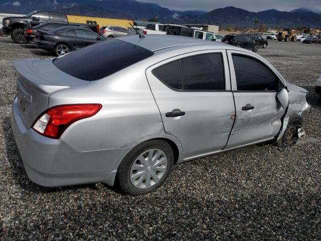 3N1CN7AP3HL833487 - 2017 NISSAN VERSA S SILVER photo 3