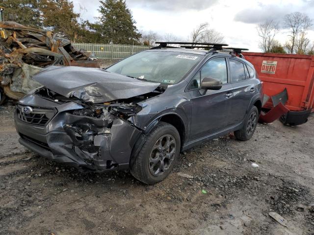 JF2GTHSC5MH347859 - 2021 SUBARU CROSSTREK SPORT GRAY photo 1