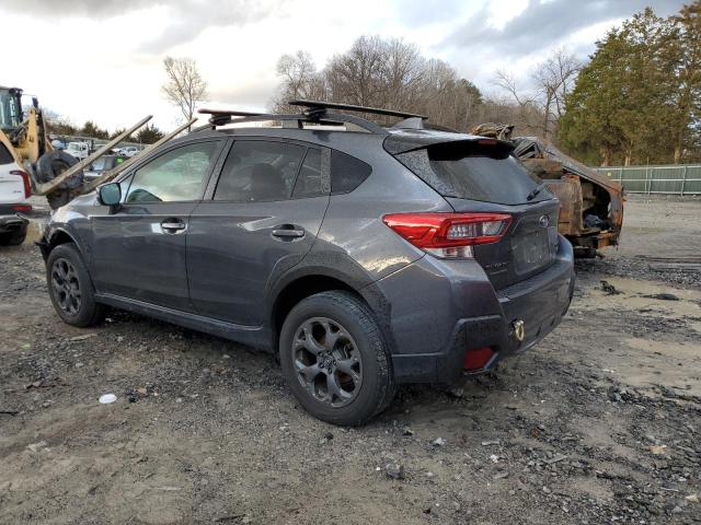 JF2GTHSC5MH347859 - 2021 SUBARU CROSSTREK SPORT GRAY photo 2